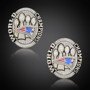Tom Brady’s New England Patriots Super Bowl XLIX Championship Cufflinks