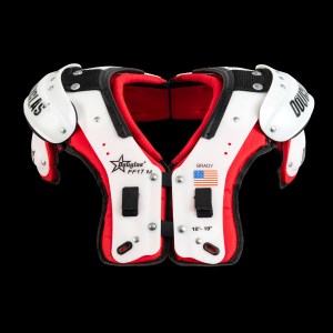 Tom Brady 2021 Tampa Bay Buccaneers Game Worn ‘Super Bowl Clinching’ Shoulder Pads