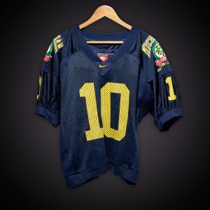 Tom Brady University of Michigan Game Worn Jersey | 1999 CompUSA Florida Citrus Bowl | Matched to Two Games