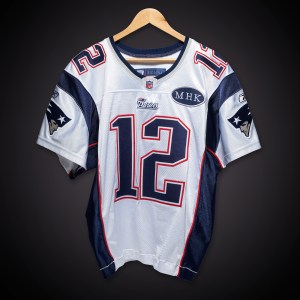 Tom Brady 2011 New England Patriots Game Worn Away Jersey