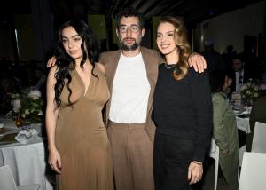 Charli xcx, Jack Antonoff, Lana Del Rey at the Variety Hitmakers Brunch held at nya West on December 07, 2024 in Los Angeles, California.