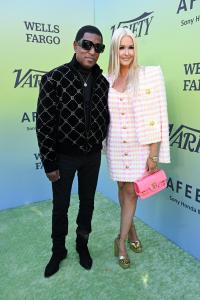 Babyface, Rika at the Variety Hitmakers Brunch held at nya West on December 07, 2024 in Los Angeles, California.