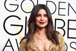 BEVERLY HILLS, CA - JANUARY 08:  Actress Priyanka Chopra attends the 74th Annual Golden Globe Awards at The Beverly Hilton Hotel on January 8, 2017 in Beverly Hills, California.  (Photo by Frazer Harrison/Getty Images)