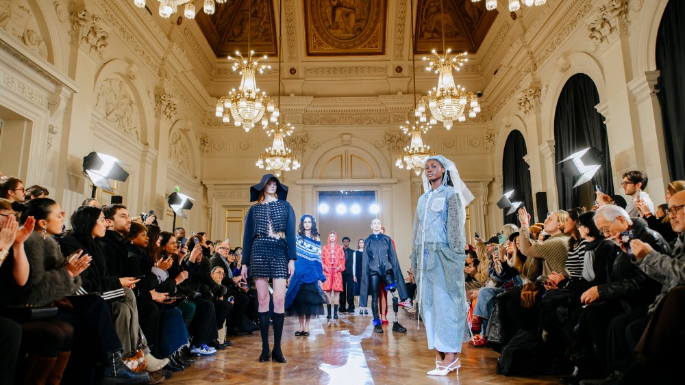 Young Japanese designers on the runway at Tokyo Fashion Showcase from Tranoï
