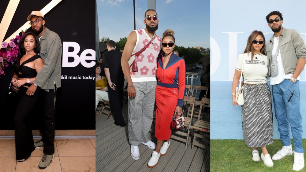 Jordyn Woods and Karl-Anthony Towns