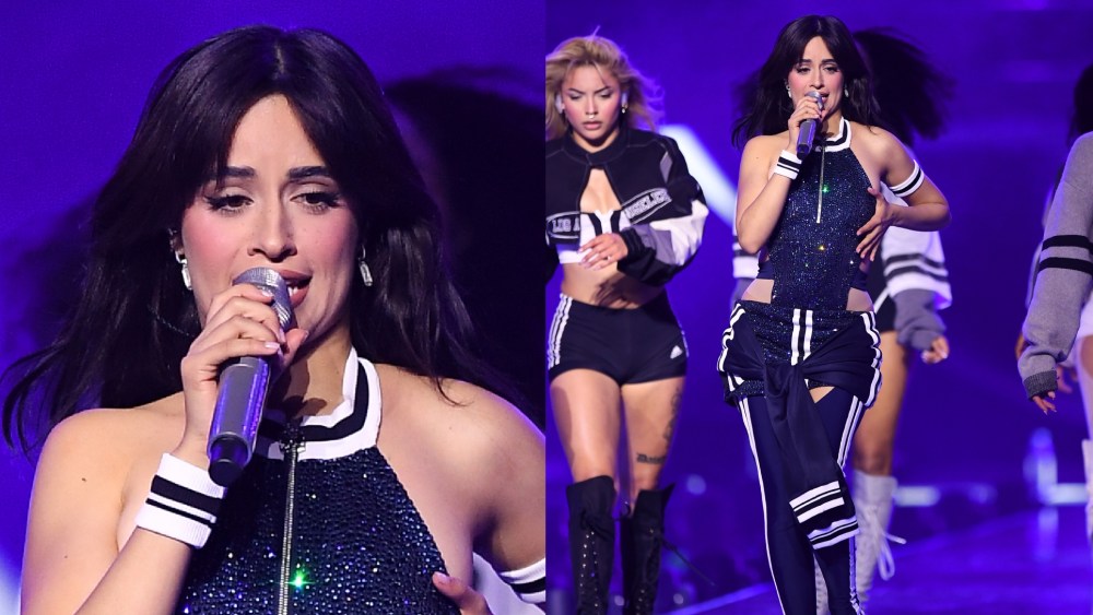 Singer Camila Cabello performs onstage during Night 2 of 2025 AT&T Playoff Playlist Live! at State Farm Arena on January 19, 2025 in Atlanta, Georgia.