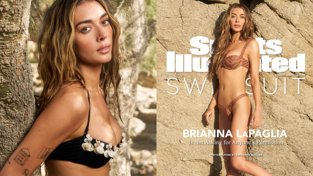 Brianna LaPaglia for Sports Illustrated Swimsuit model cover, bikini fashion, Isa Boulder