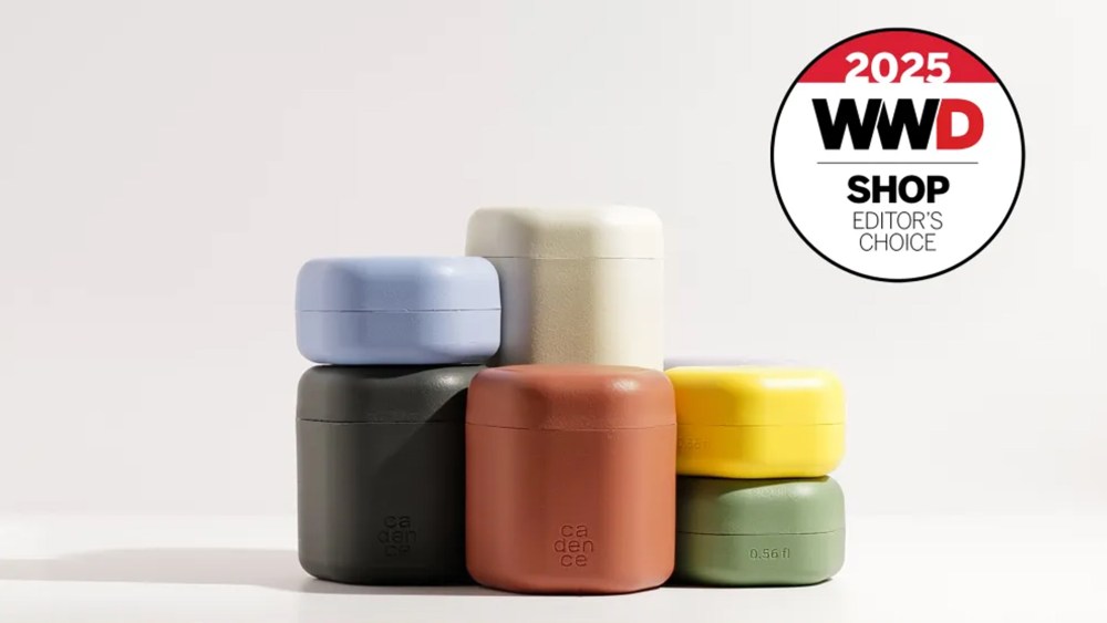 An editor's customized Cadence capsule system travel set, shown in multiple colors