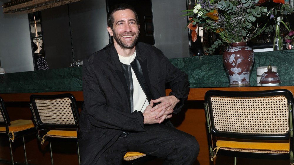 Jake Gyllenhaal at Langosteria Cucina in Milan for Ginori 1735