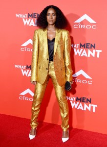 WESTWOOD, CA - JANUARY 28:  Kelly Rowland attends Paramount Pictures' "What Men Want" Premiere at Regency Village Theatre on January 28, 2019 in Westwood, California.  (Photo by Gregg DeGuire/Getty Images)