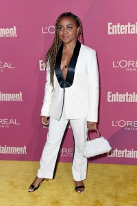 LOS ANGELES, CALIFORNIA - SEPTEMBER 20: Quinta Brunson attends the 2019 Entertainment Weekly Pre-Emmy Party at Sunset Tower on September 20, 2019 in Los Angeles, California. (Photo by Frazer Harrison/Getty Images)