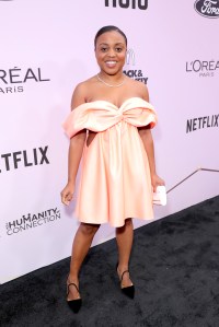 BEVERLY HILLS, CALIFORNIA - FEBRUARY 06: Quinta Brunson attends the 2020 13th Annual ESSENCE Black Women in Hollywood Luncheon at Beverly Wilshire, A Four Seasons Hotel on February 06, 2020 in Beverly Hills, California. (Photo by Leon Bennett/Getty Images for ESSENCE)