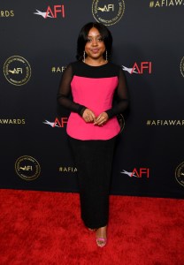 LOS ANGELES, CALIFORNIA - JANUARY 13: Quinta Brunson attends the AFI Awards Luncheon at Four Seasons Hotel Los Angeles at Beverly Hills on January 13, 2023 in Los Angeles, California. (Photo by Jon Kopaloff/Getty Images)