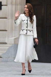 LONDON, ENGLAND - JUNE 20: Catherine, Princess of Wales leaving the reopening of the National Portrait Gallery on June 20, 2023 in London, England. The Princess of Wales is opening the National Portrait Gallery following a three-year refurbishment programme. (Photo by Neil Mockford/GC Images)