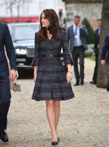 PARIS, FRANCE - MARCH 18:  Catherine, Duchess of Cambridge and Prince William, Duke of Cambridge (not in picture) visit Les Invalides military hospital during an official two-day visit to Paris on March 18, 2017 in Paris, France. (Photo by Tim Rooke-Pool/Getty Images)