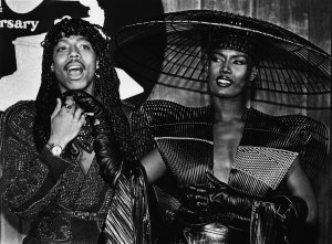 Rick James and Grace Jones