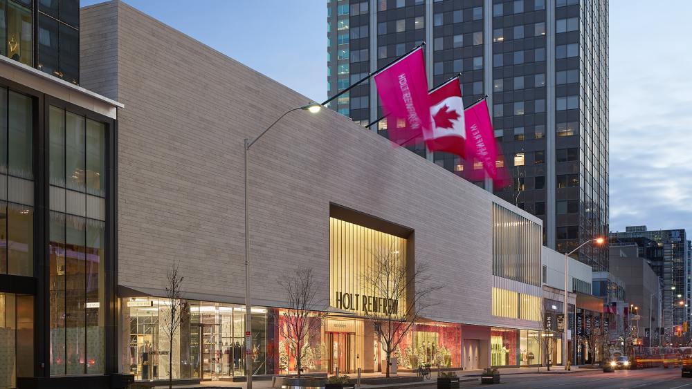 The Holt Renfrew flagship on Bloor Street in Toronto.