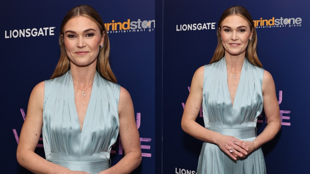 Julia Stiles at a New York screening of "Wish You Were Here" on Jan. 15, Adam Lippes
