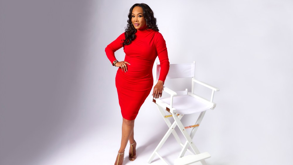 Vivica A. Fox in one of her HSN designs.