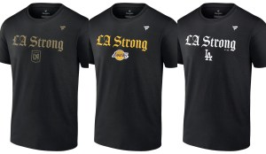 Fanatics' L.A. Strong t-shirts