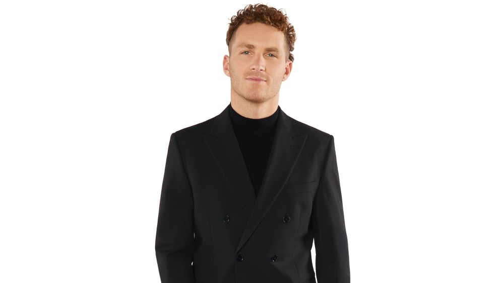 Matthew Tkachuk in Perry Ellis