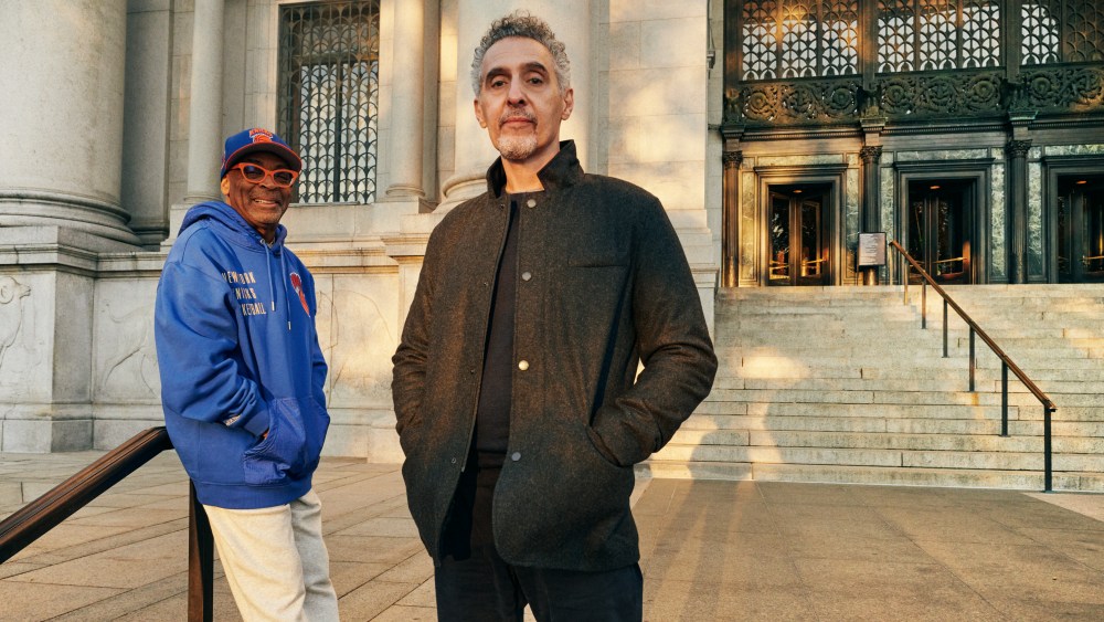Spike Lee and John Turturro in Nordstrom's New York campaign.