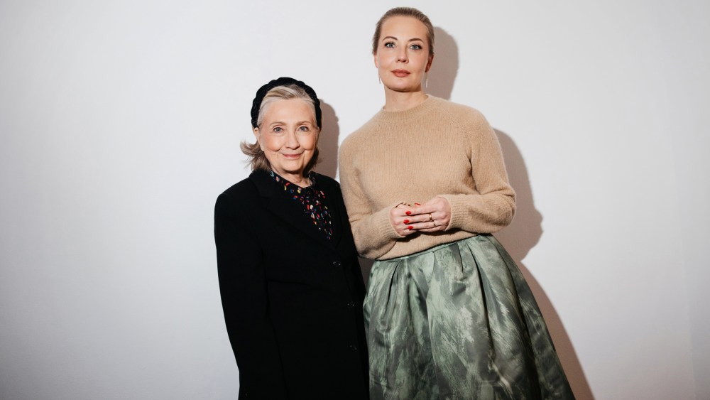 Hillary Clinton and Yulia Navalnaya