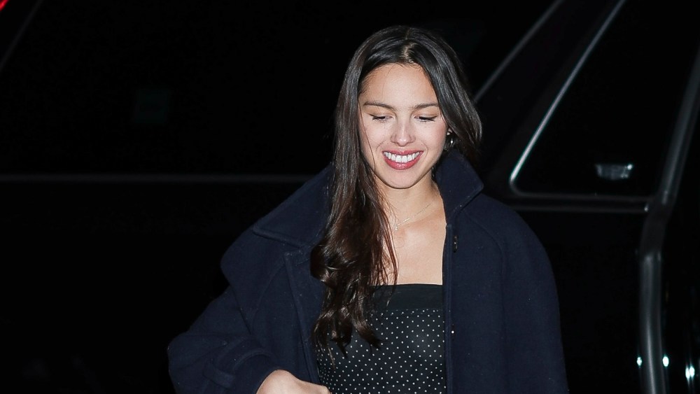 Olivia Rodrigo seen at "Music For A While" in Chelsea on January 17, 2025 in New York City.