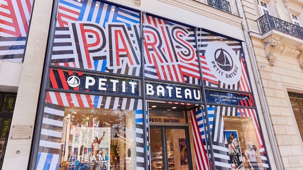 A Petit Bateau boutique.