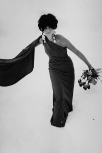 Photo of Rita Scherrer in Dior Haute Couture from 1967 at the Oana Ivan Gallery