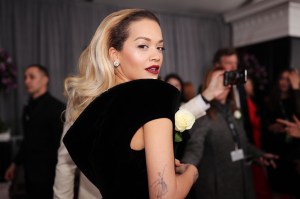 NEW YORK, NY - JANUARY 28:  Recording artist Rita Ora attends the 60th Annual GRAMMY Awards at Madison Square Garden on January 28, 2018 in New York City.  (Photo by Christopher Polk/Getty Images for NARAS)