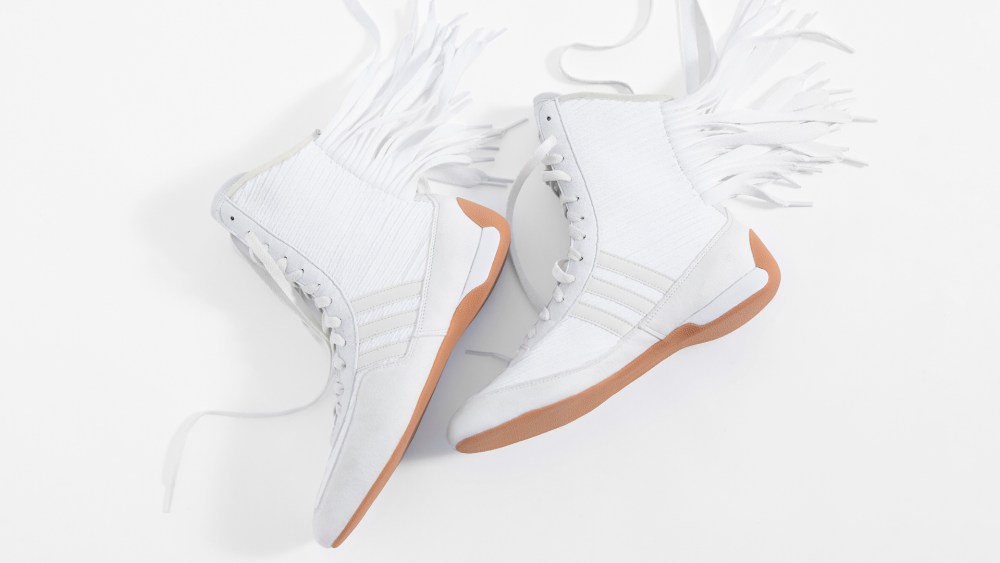 The Rasant sneakers from Stella McCartney's collaboration with Adidas.