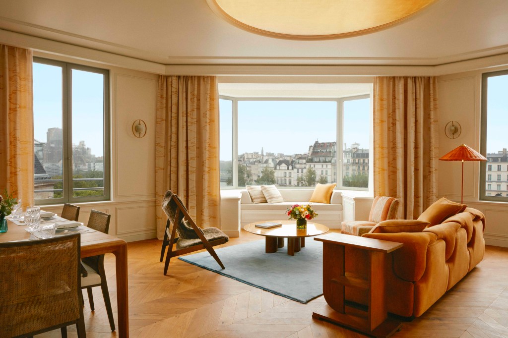 Inside La Tour D’Argent’s Augusta Apartment, a Space Perched Atop the Legendary Restaurant That Offers the Most Expansive Views Over Notre-Dame Cathedral