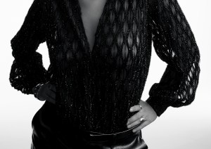 Aubade's sequin blouse