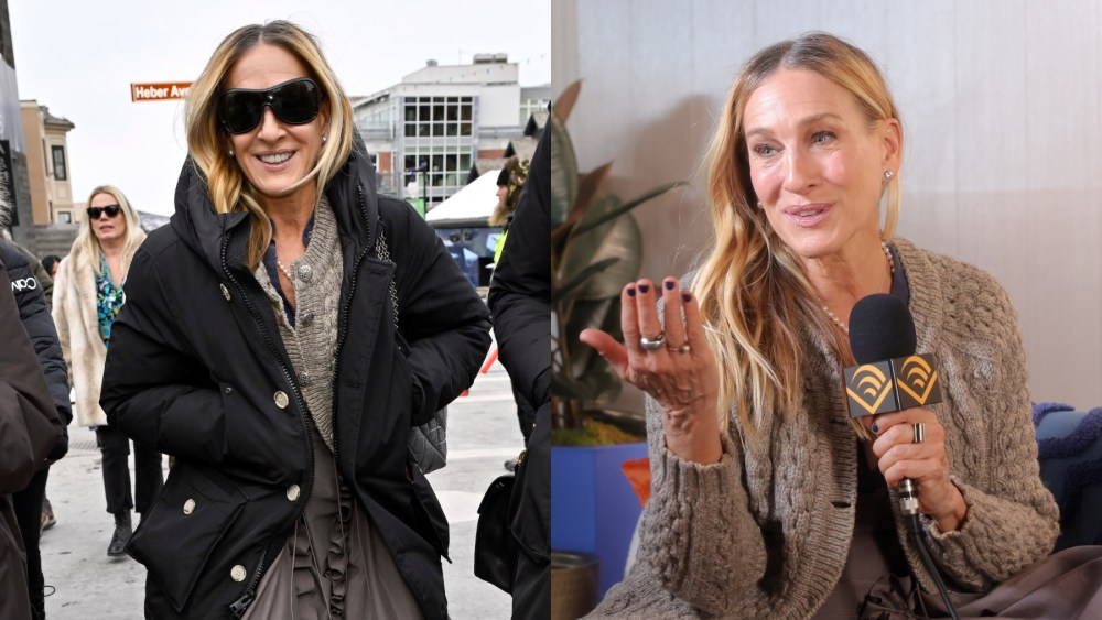 Sarah Jessica Parker at 2025 Sundance Film Festival.