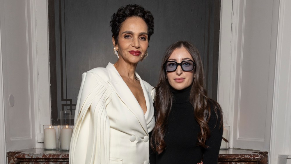 Farida Khelfa and Yasmin Mansour