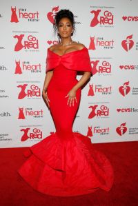 NEW YORK, NEW YORK - JANUARY 30: Porsha Williams attends the The American Heart Association's Red Dress Collection Concert 2025 on January 30, 2025 in New York City. (Photo by Astrid Stawiarz/Getty Images for The American Heart Association)