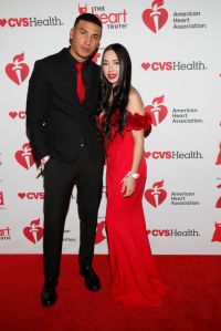 NEW YORK, NEW YORK - JANUARY 30: (L-R) Carlos Latorre and Stephanie Latorre attend the The American Heart Association's Red Dress Collection Concert 2025 on January 30, 2025 in New York City. (Photo by Astrid Stawiarz/Getty Images for The American Heart Association)