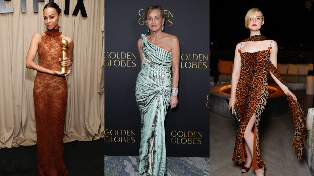 Zoe Saldaña, Sharon Stone, Elle Fanning