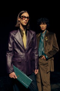 Bks at Amiri Men's Fall 2025 Ready-to-Wear Collection at PAris Men's Fashion Week