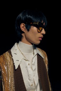 Bks at Amiri Men's Fall 2025 Ready-to-Wear Collection at PAris Men's Fashion Week