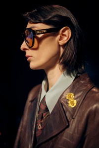 Bks at Amiri Men's Fall 2025 Ready-to-Wear Collection at PAris Men's Fashion Week