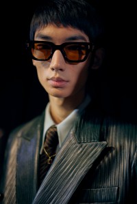Bks at Amiri Men's Fall 2025 Ready-to-Wear Collection at PAris Men's Fashion Week