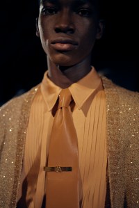 Bks at Amiri Men's Fall 2025 Ready-to-Wear Collection at PAris Men's Fashion Week