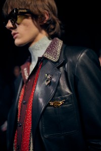 Bks at Amiri Men's Fall 2025 Ready-to-Wear Collection at PAris Men's Fashion Week