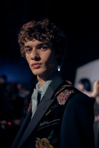 Bks at Amiri Men's Fall 2025 Ready-to-Wear Collection at PAris Men's Fashion Week