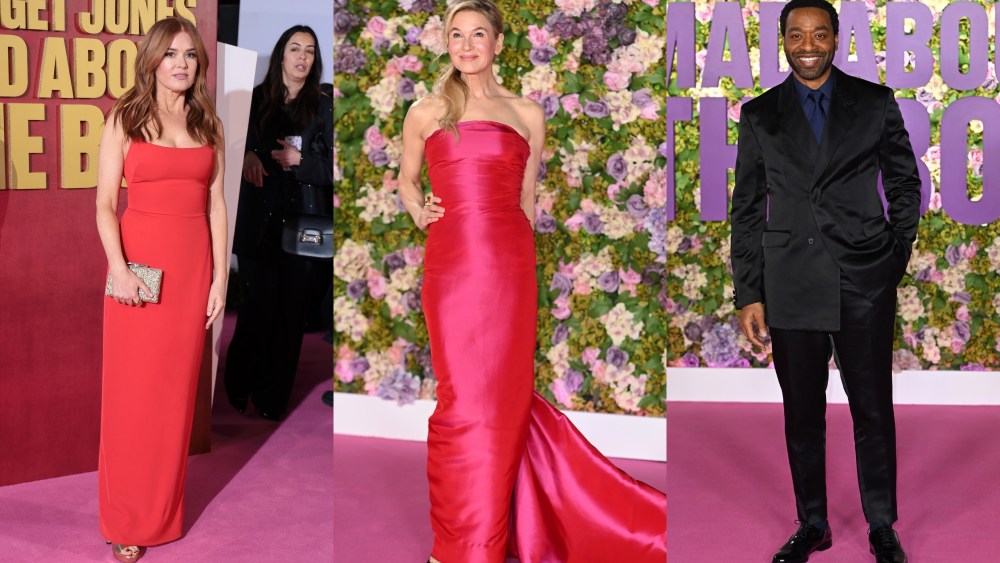 Isla Fisher, Renee Zellweger, Chiwetel Ejiofor, Bridget Jones: Mad About the Boy, London, premiere