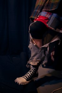 Backstage at Charles Jeffrey Loverboy Fall 2025 Ready-to-Wear Collection at Paris Men's Fashion Week