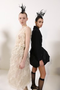 Backstage at Christian Dior Spring 2025 Couture at Paris Couture Week