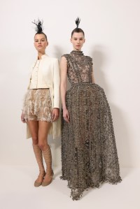 Backstage at Christian Dior Spring 2025 Couture at Paris Couture Week